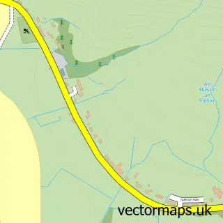 Street map sample of Torridon, Ross and Cromarty
