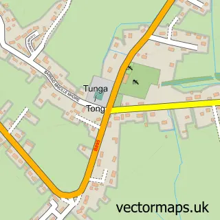 Street map sample of Tunga, Western Isles