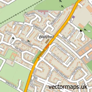 Street map sample of Wallyford, East Lothian