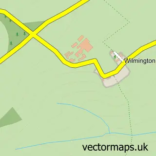 Street map sample of Wilmington, Somerset