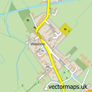 Street map sample of Wilstone, Hertfordshire
