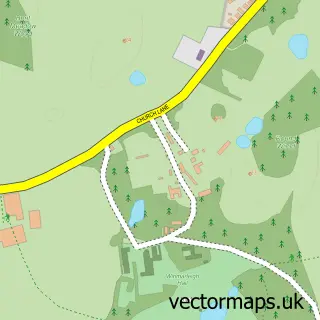 Street map sample of Winmarleigh, Lancashire