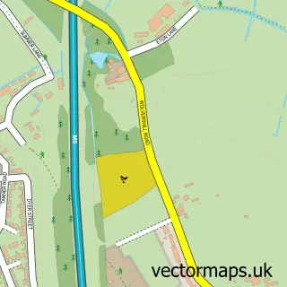 Street map sample of Woolvers Hill, Somerset