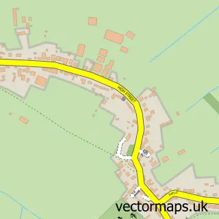 Street map sample of Wroot, Lincolnshire