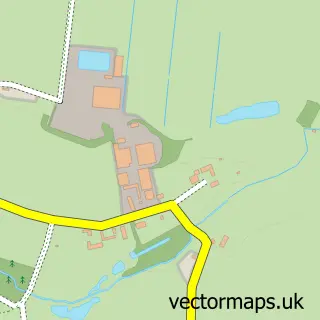 Street map sample of Wykey, Shropshire