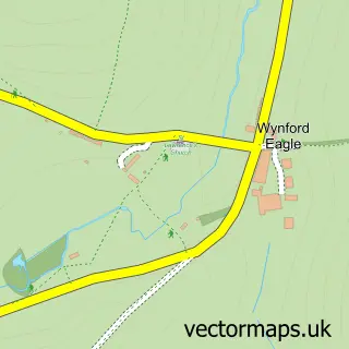 Street map sample of Wynford Eagle, Dorset